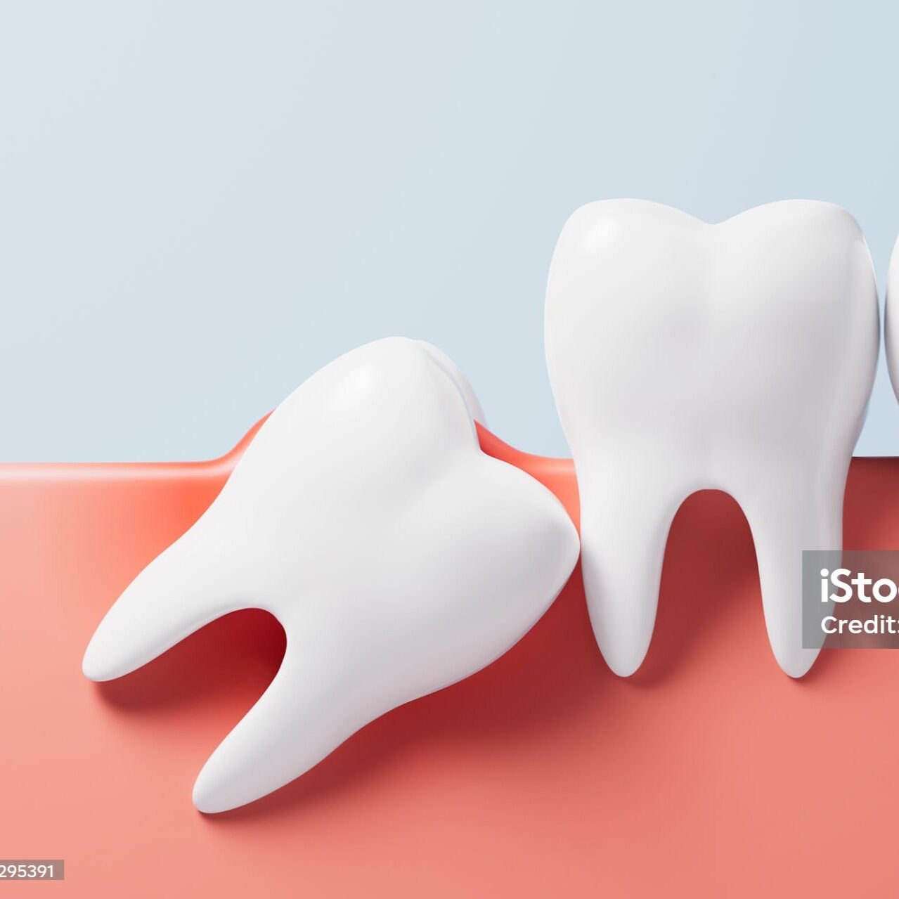 Oral hygiene and dental tooth health concept, 3d rendering. 3D illustration.